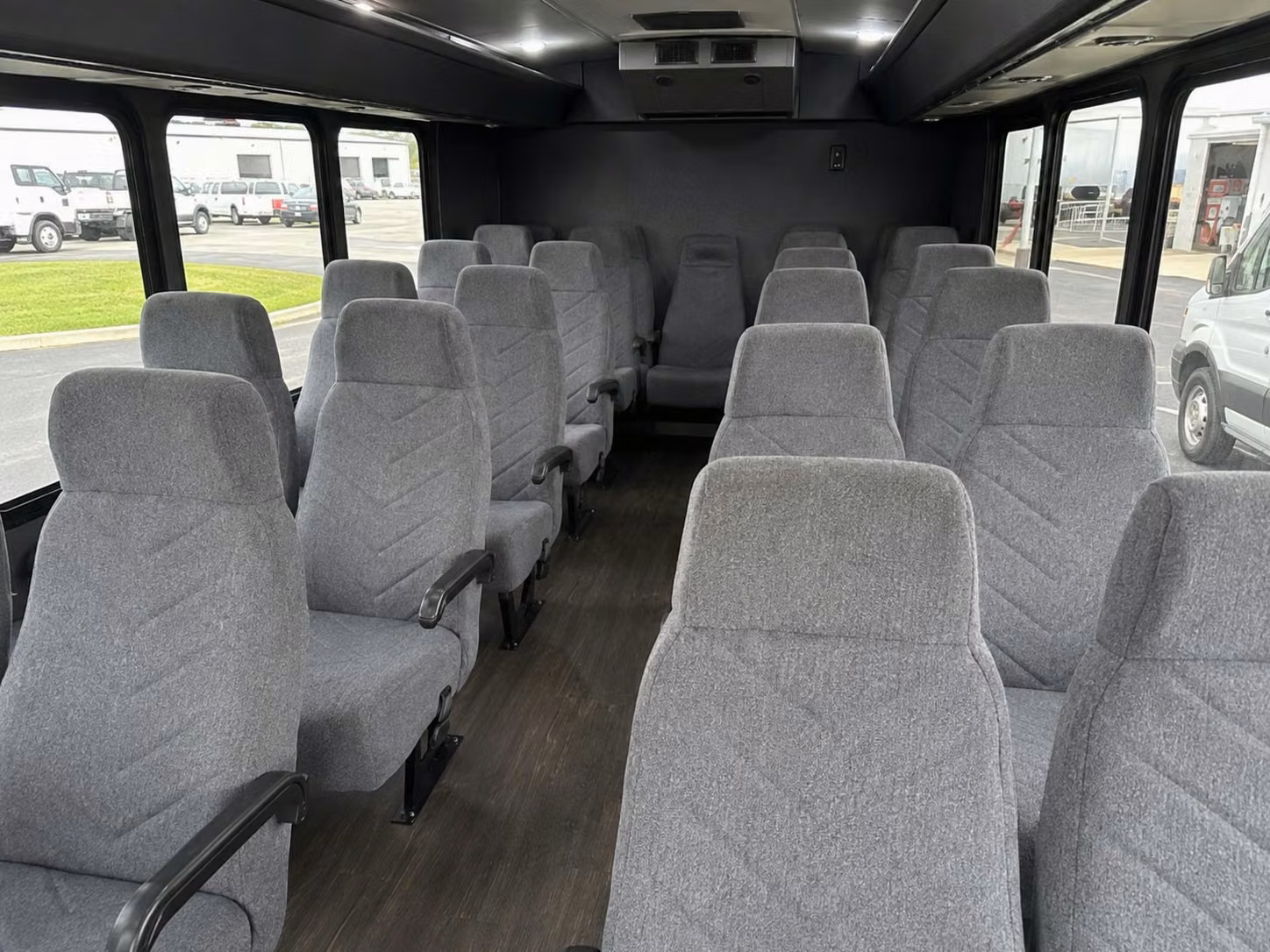 15 passenger minibus inside