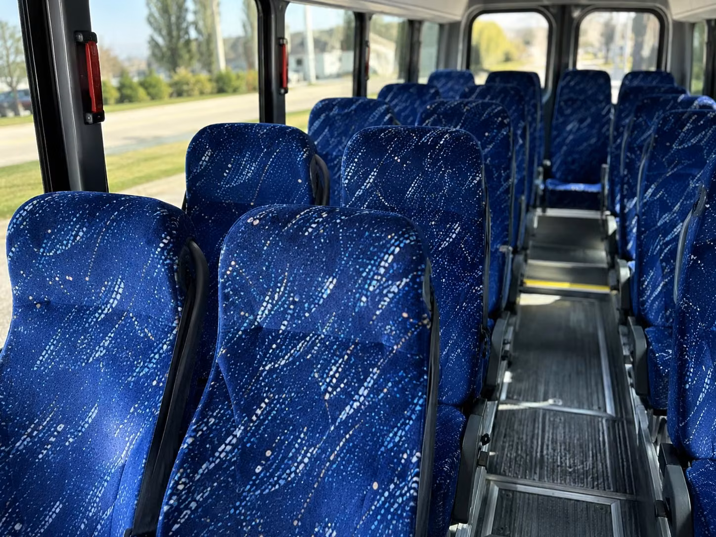 18 passenger minibus inside