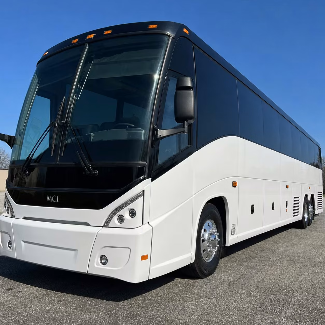 56 passenger charter bus