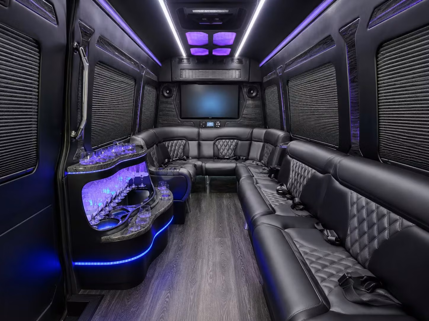 bus rental options for modesto trips