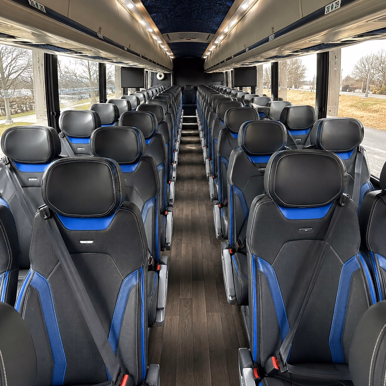 charter bus rentals for modesto high school field trips and academic events